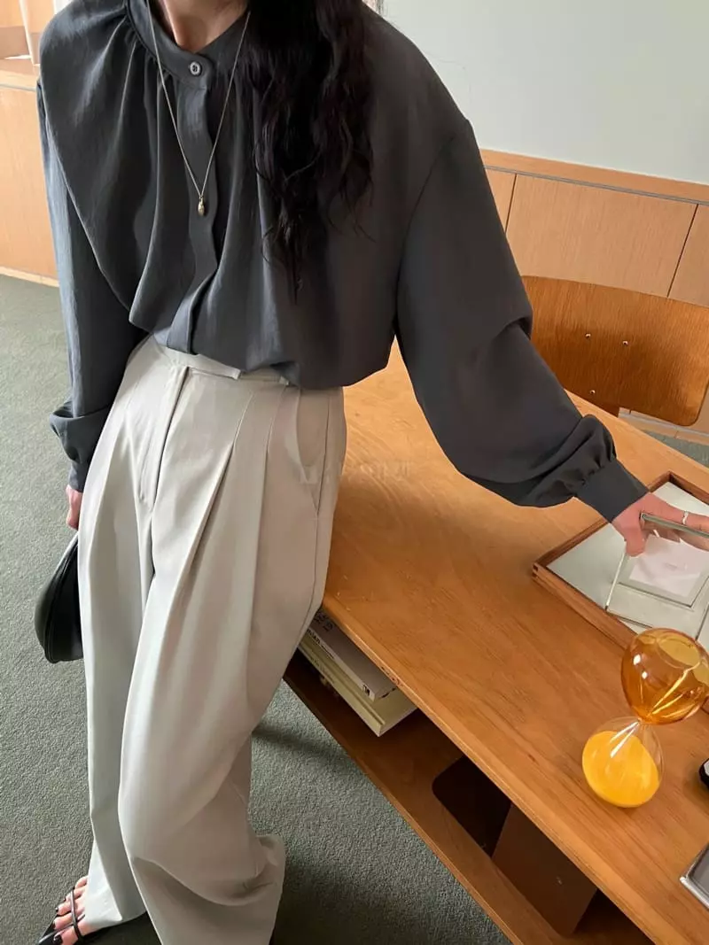 Normal - Korean Women Fashion - #restrostyle - Rona Blouse