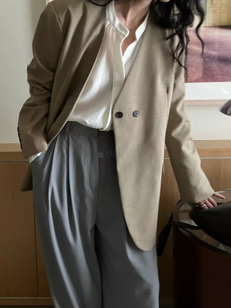 Normal - Korean Women Fashion - #romanticstyle - Sold Jacket - 4