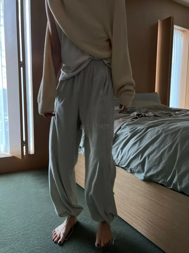 Normal - Korean Women Fashion - #thatsdarling - Terry Pants - 2