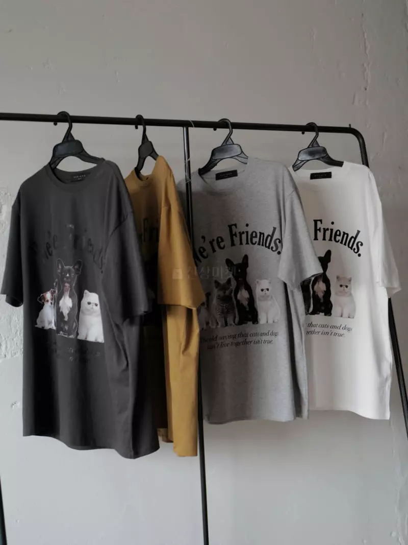 Nyunyu-Seoul - Korean Women Fashion - #womensfashion - Four Seasons Tee - 4