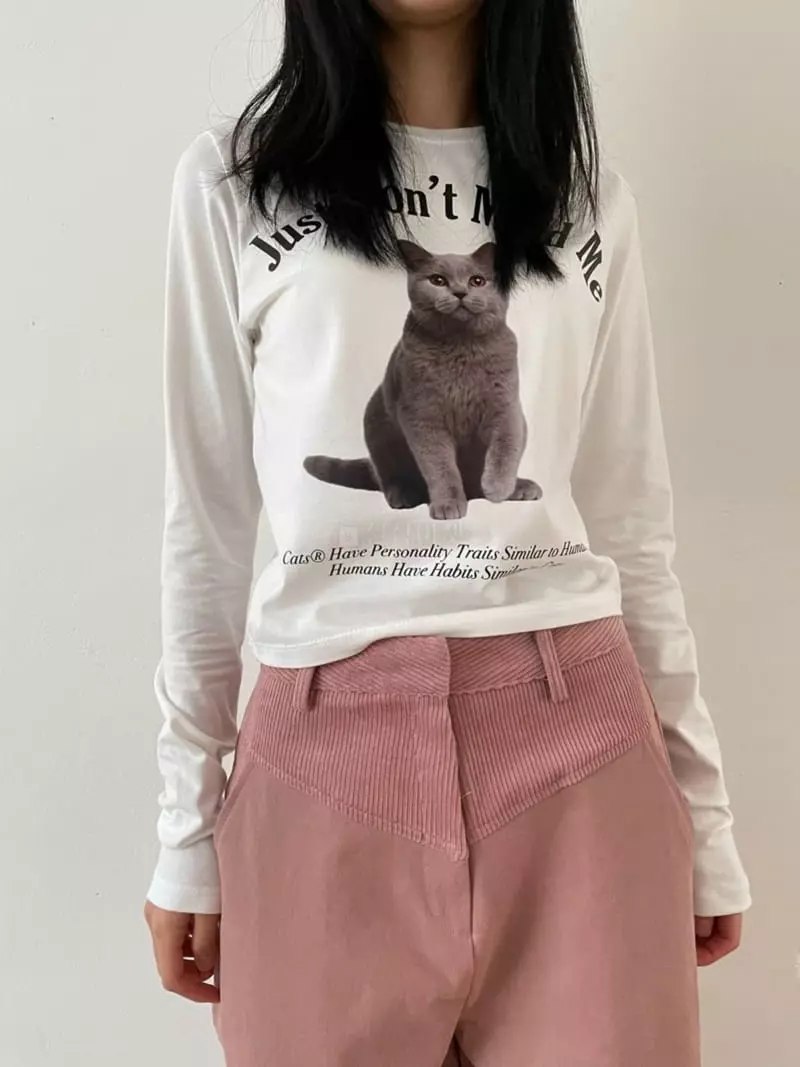Nyunyu-Seoul - Korean Women Fashion - #momslook - Russian Tee