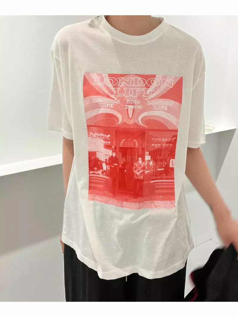 Nyunyu-Seoul - Korean Women Fashion - #momslook - Vintage Tee