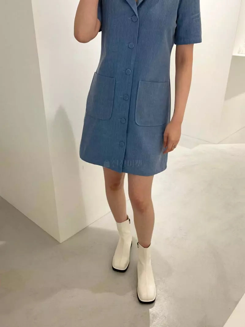 Nyunyu-Seoul - Korean Women Fashion - #momslook - Seven Mini One-piece - 2