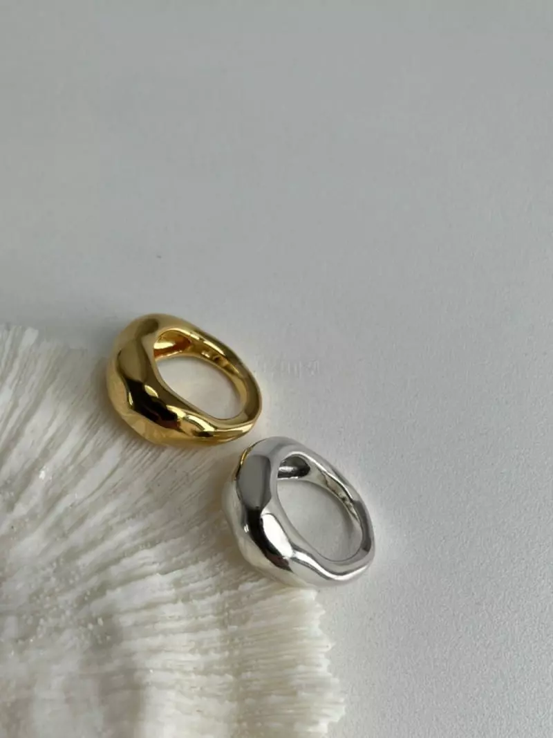 Nyunyu-Seoul - Korean Women Fashion - #momslook - Stone Ring