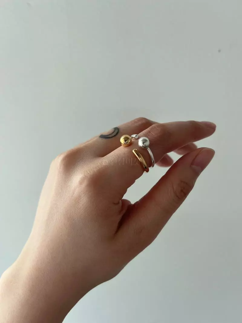 Nyunyu-Seoul - Korean Women Fashion - #momslook - Winnie Ball Ring