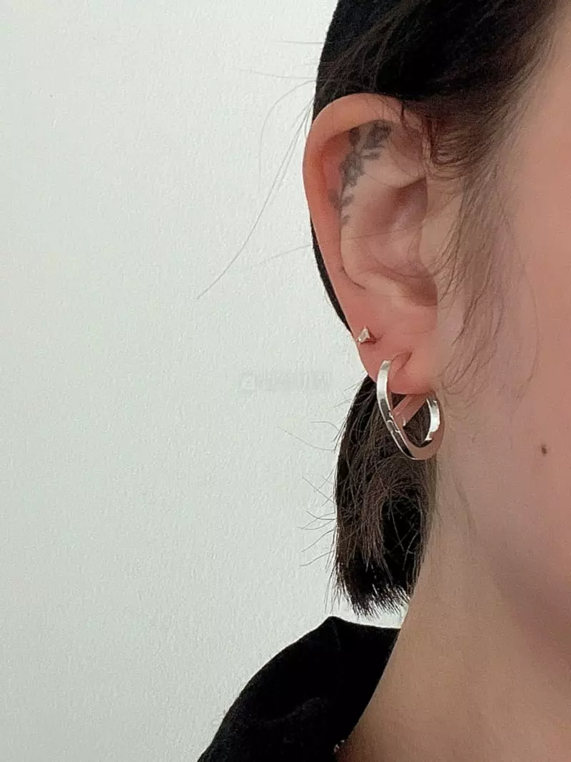 Nyunyu-Seoul - Korean Women Fashion - #momslook - Peas Earring - 2