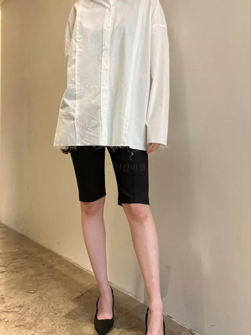 Nyunyu-Seoul - Korean Women Fashion - #pursuepretty - Pintuck Half Pants - 3