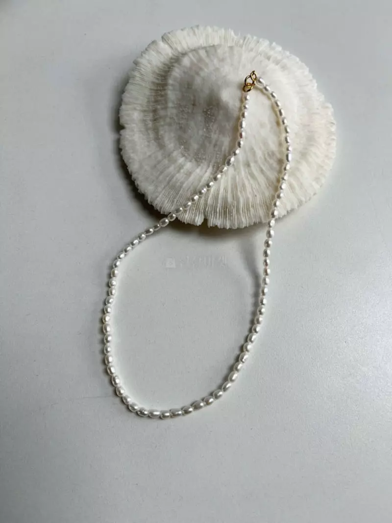 Nyunyu-Seoul - Korean Women Fashion - #pursuepretty - Pearl Necklace - 2