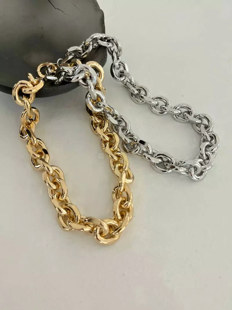 Nyunyu-Seoul - Korean Women Fashion - #pursuepretty - Blaty Chain Necklace - 4