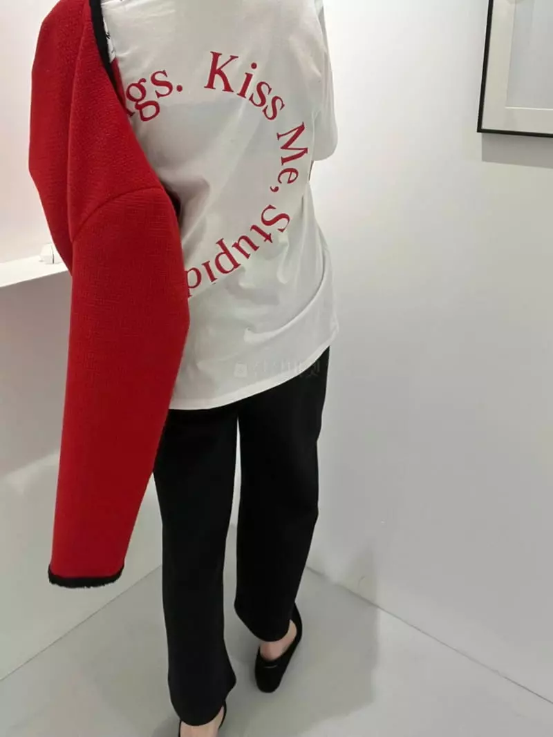Nyunyu-Seoul - Korean Women Fashion - #romanticstyle - Ring Tee - 3