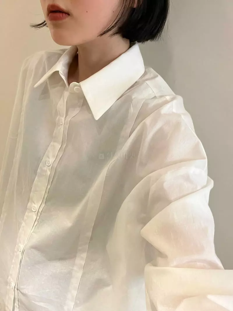 Nyunyu-Seoul - Korean Women Fashion - #restrostyle - Decoration Shirt - 4