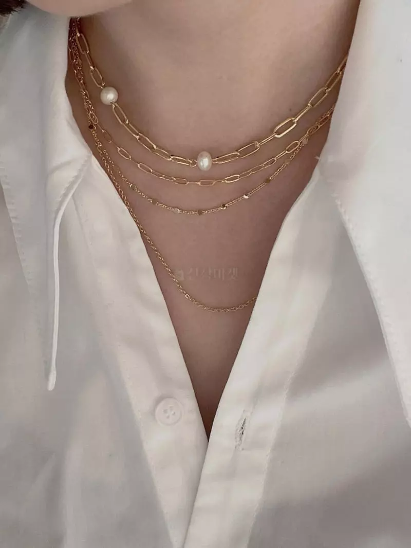 Nyunyu-Seoul - Korean Women Fashion - #vintageinspired - Kevir Necklace - 2