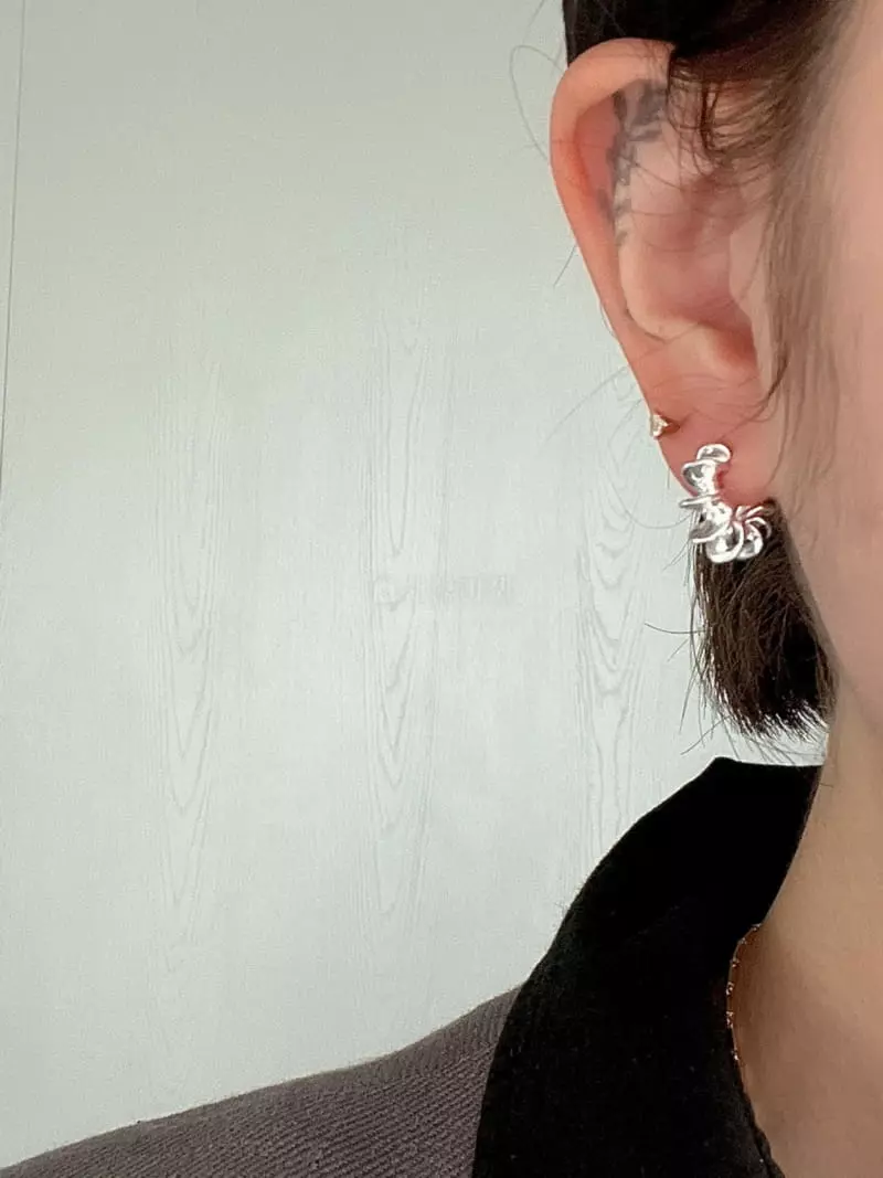 Nyunyu-Seoul - Korean Women Fashion - #vintageinspired - Whirlpool Earring - 2