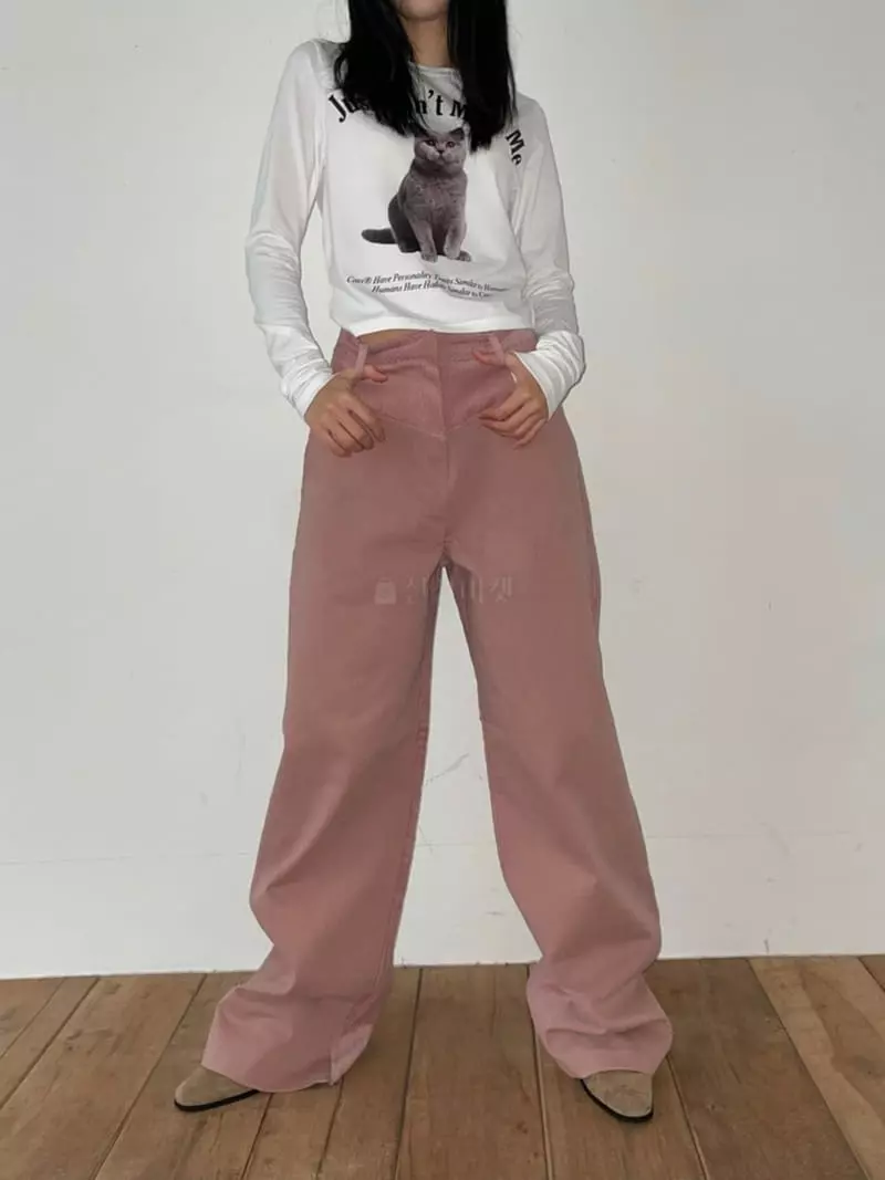 Nyunyu-Seoul - Korean Women Fashion - #womensfashion - Russian Tee - 2