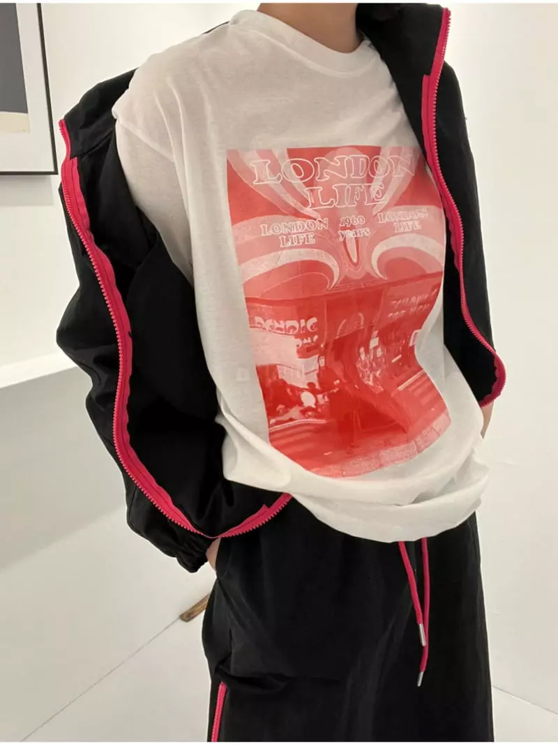 Nyunyu-Seoul - Korean Women Fashion - #womensfashion - Vintage Tee - 2