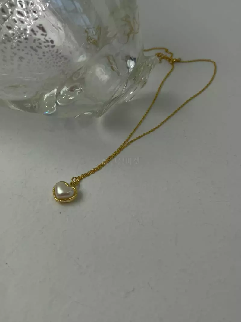 Nyunyu-Seoul - Korean Women Fashion - #momslook - Love Darling Necklace - 4