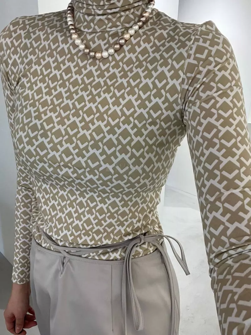 Nyunyu-Seoul - Korean Women Fashion - #womensfashion - Pattern Tee - 3