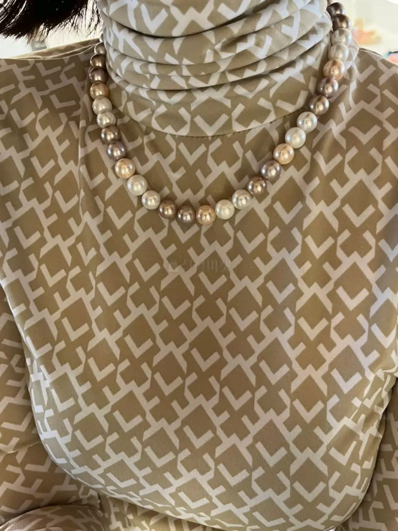 Nyunyu-Seoul - Korean Women Fashion - #womensfashion - Super Pearl Ball Necklace (10mm) - 3