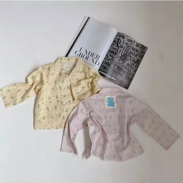 OJODEPAPA - Korean Children Fashion Brand - #childofig - Leaf Shirt