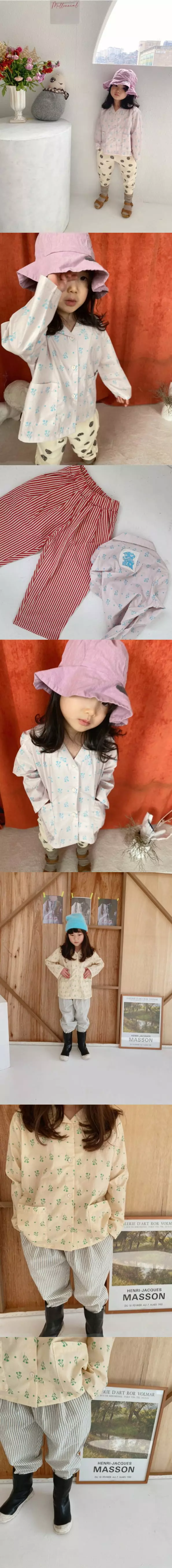 OJODEPAPA - Korean Children Fashion Brand - #childrensboutique - Leaf Shirt - 2