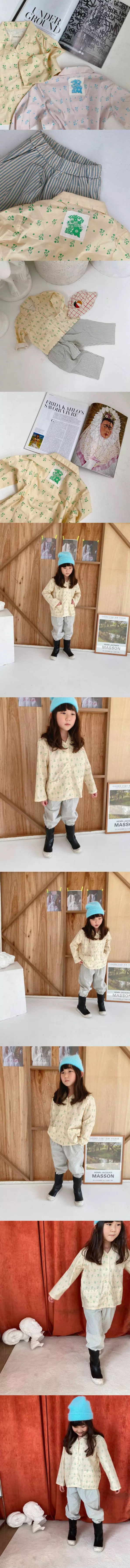 OJODEPAPA - Korean Children Fashion Brand - #designkidswear - Leaf Shirt - 3