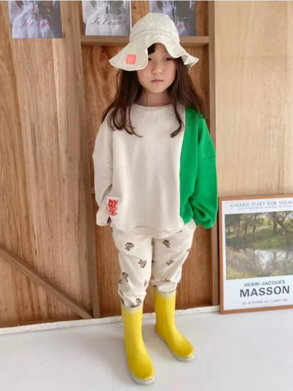 OJODEPAPA - Korean Children Fashion Brand - #discoveringself - Bear Dot Pants - 2