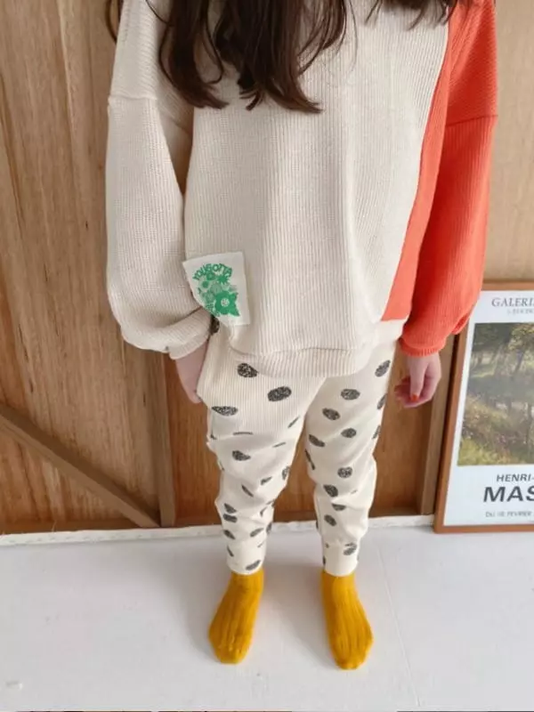 OJODEPAPA - Korean Children Fashion Brand - #fashionkids - Bear Dot Pants - 3