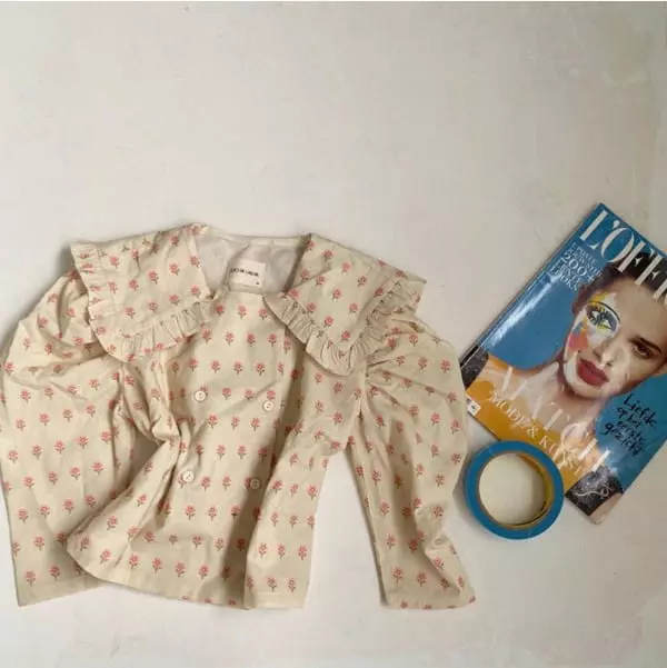 OJODEPAPA - Korean Children Fashion Brand - #kidsshorts - Tulip Blouse