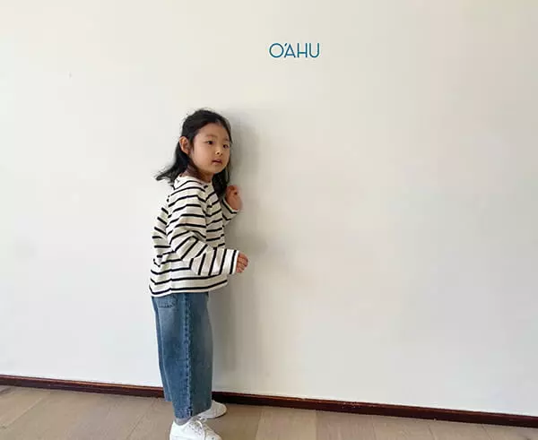 O'ahu - Korean Children Fashion - #Kfashion4kids - Baw Wide Jeans - 5