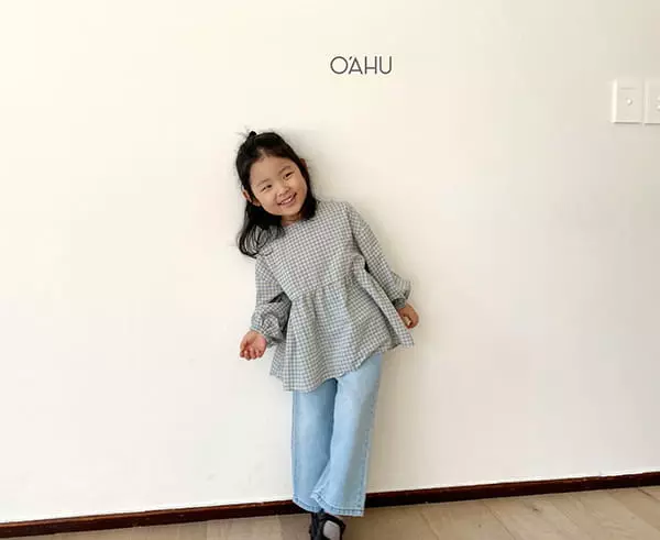 O'ahu - Korean Children Fashion - #kidzfashiontrend - Us Stripes Jeans - 5
