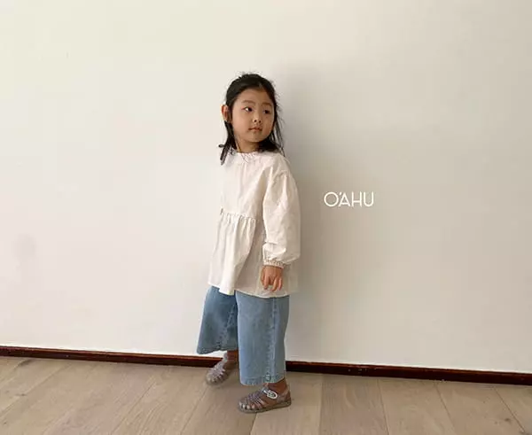 O'ahu - Korean Children Fashion - #stylishchildhood - Baw Wide Jeans - 12