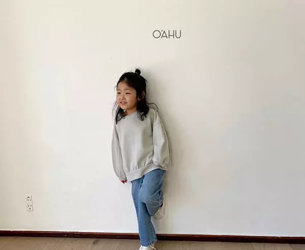 O'ahu - Korean Children Fashion - #toddlerclothing - Us Stripes Jeans - 12