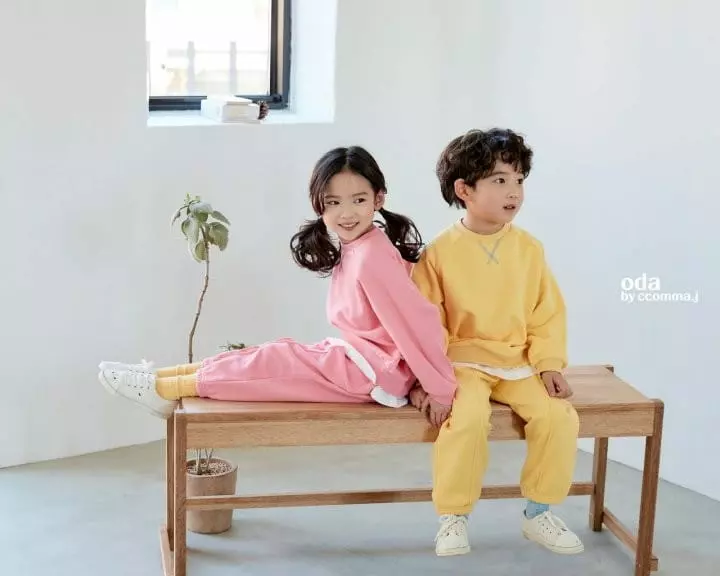 Oda - Korean Children Fashion - #Kfashion4kids - Training Top BottomSet - 2