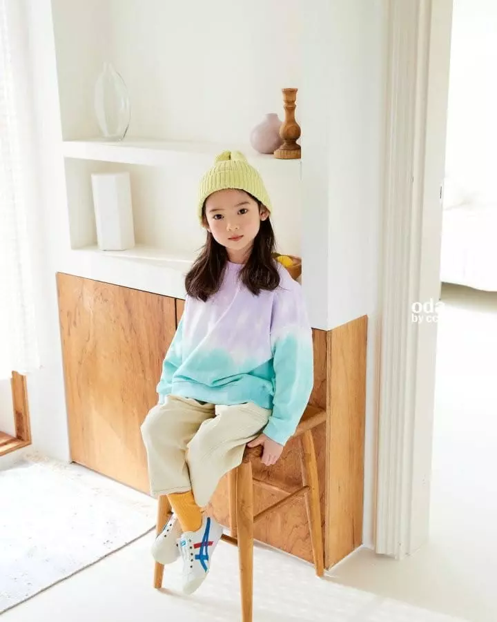 Oda - Korean Children Fashion - #Kfashion4kids - Dyeing Sweatshirt - 10