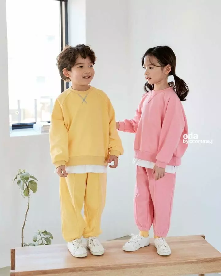Oda - Korean Children Fashion - #childofig - Training Top BottomSet - 8