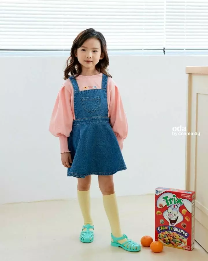 Oda - Korean Children Fashion - #childofig - Luna Dungarees Skirt - 2