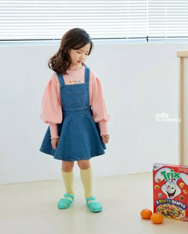 Oda - Korean Children Fashion - #childofig - Luna Dungarees Skirt - 3
