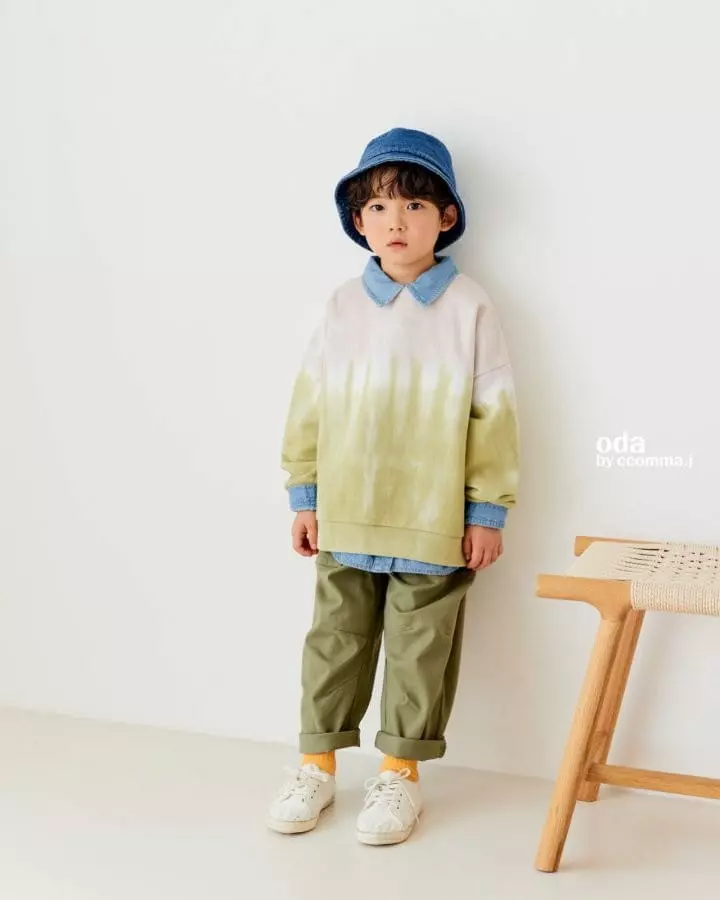 Oda - Korean Children Fashion - #childofig - Dyeing Sweatshirt - 2