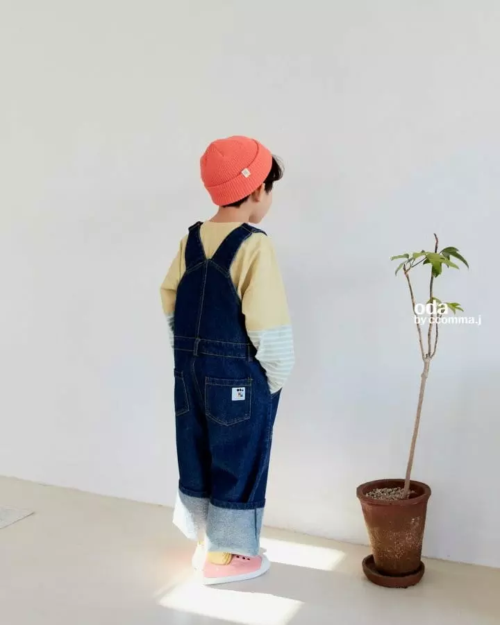 Oda - Korean Children Fashion - #childrensboutique - Roll-up Jeans - 10