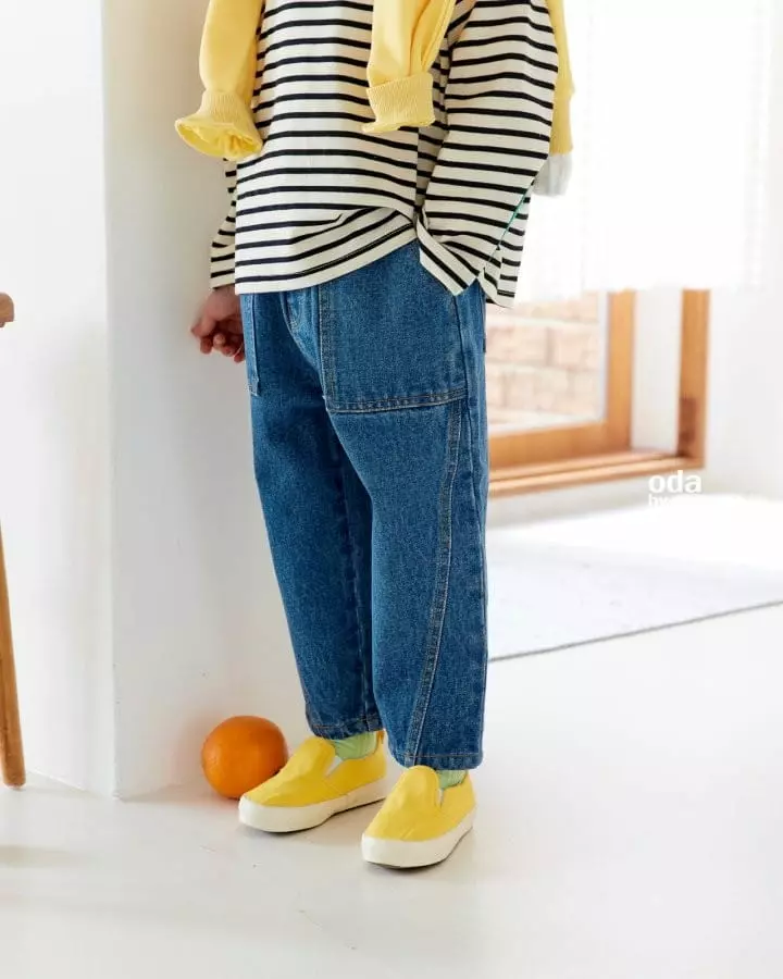 Oda - Korean Children Fashion - #childrensboutique - Poby Baggy Pants - 3