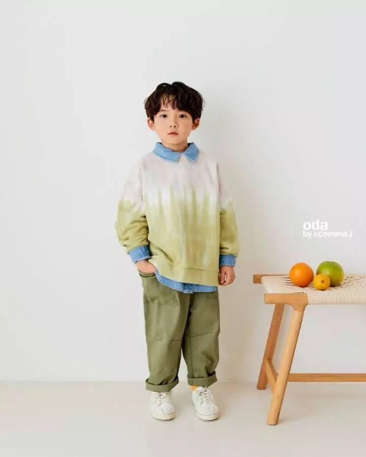 Oda - Korean Children Fashion - #childrensboutique - Dyeing Sweatshirt - 4