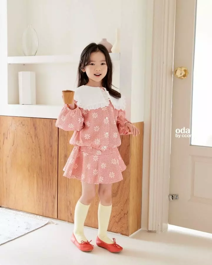 Oda - Korean Children Fashion - #designkidswear - Alice Frill Collar Cardigan