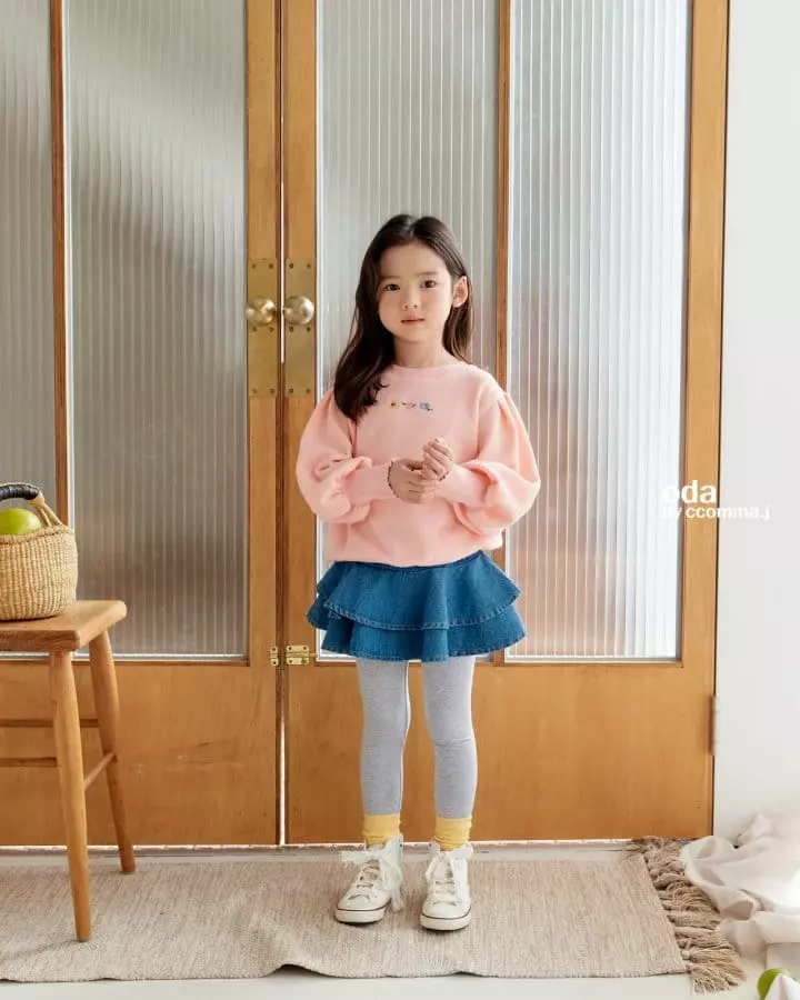 Oda - Korean Children Fashion - #designkidswear - Everyday Can Can Skirt Leggings - 3