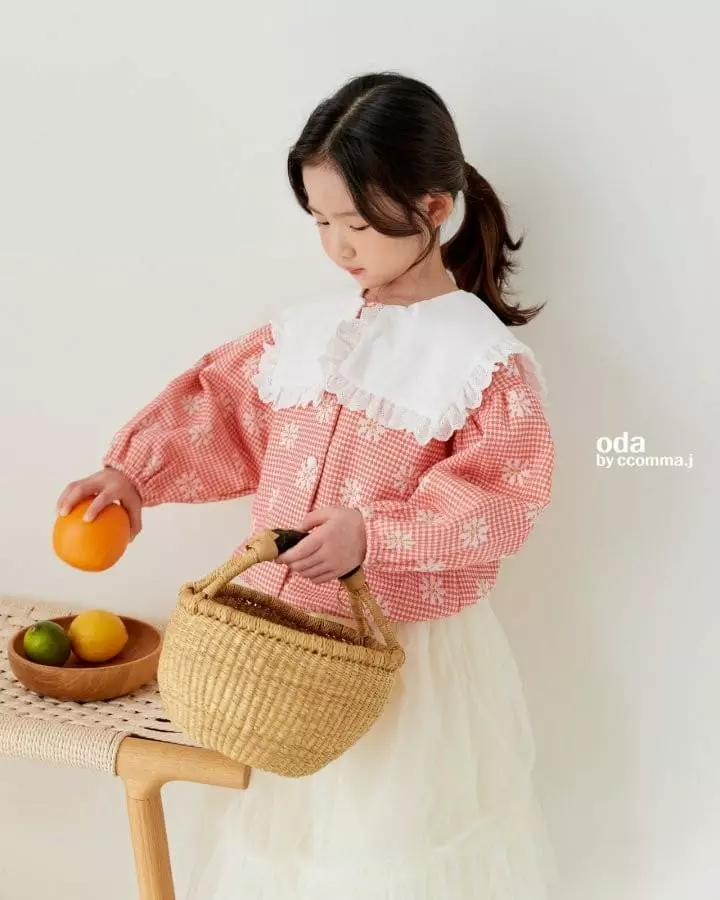 Oda - Korean Children Fashion - #discoveringself - Alice Frill Collar Cardigan - 2