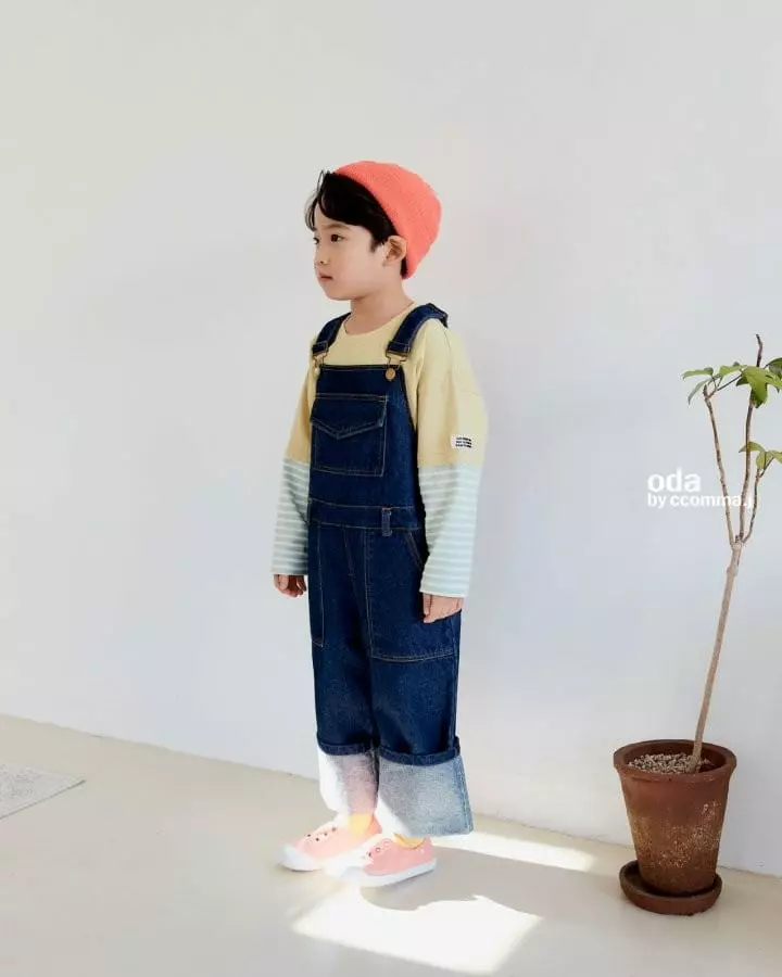 Oda - Korean Children Fashion - #discoveringself - Roll-up Jeans - 12