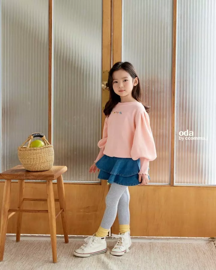 Oda - Korean Children Fashion - #designkidswear - Everyday Can Can Skirt Leggings - 4