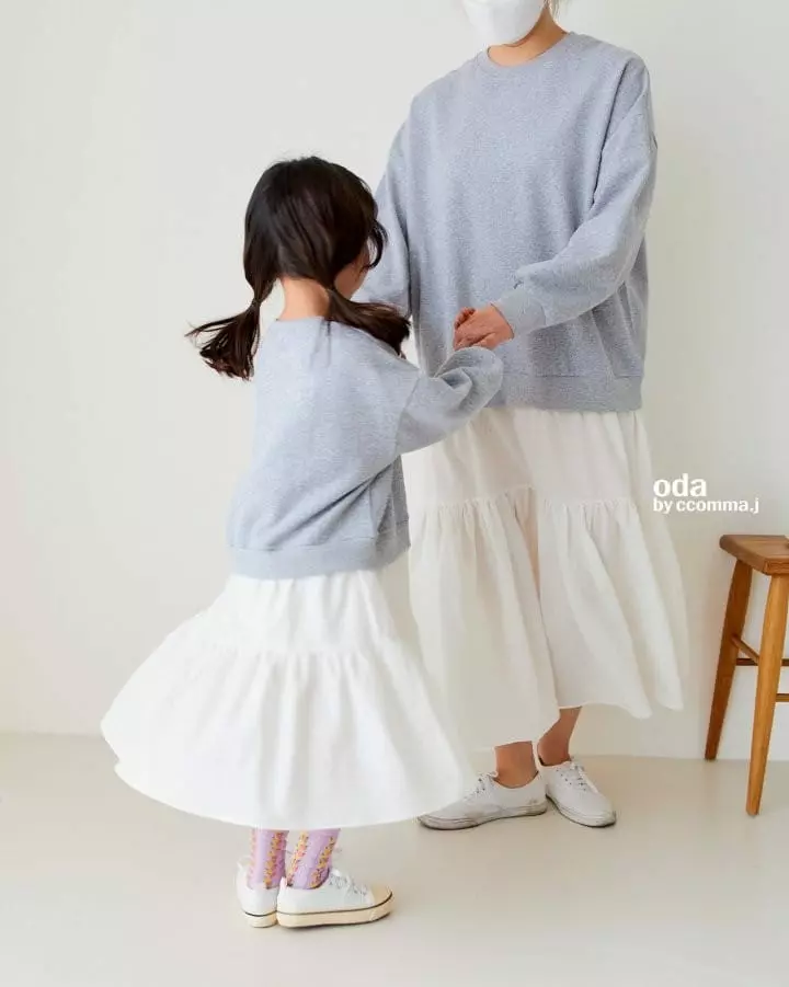 Oda - Korean Children Fashion - #discoveringself - Macaroon Lyered One-piece with Mom - 3