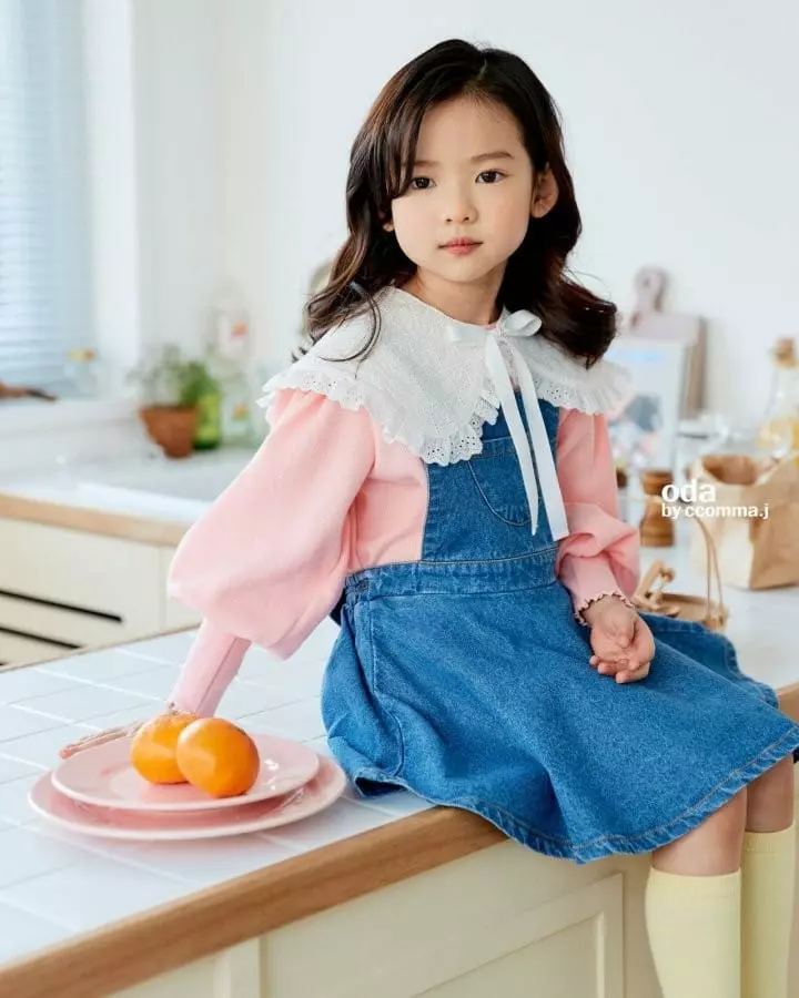 Oda - Korean Children Fashion - #fashionkids - Luna Dungarees Skirt - 7