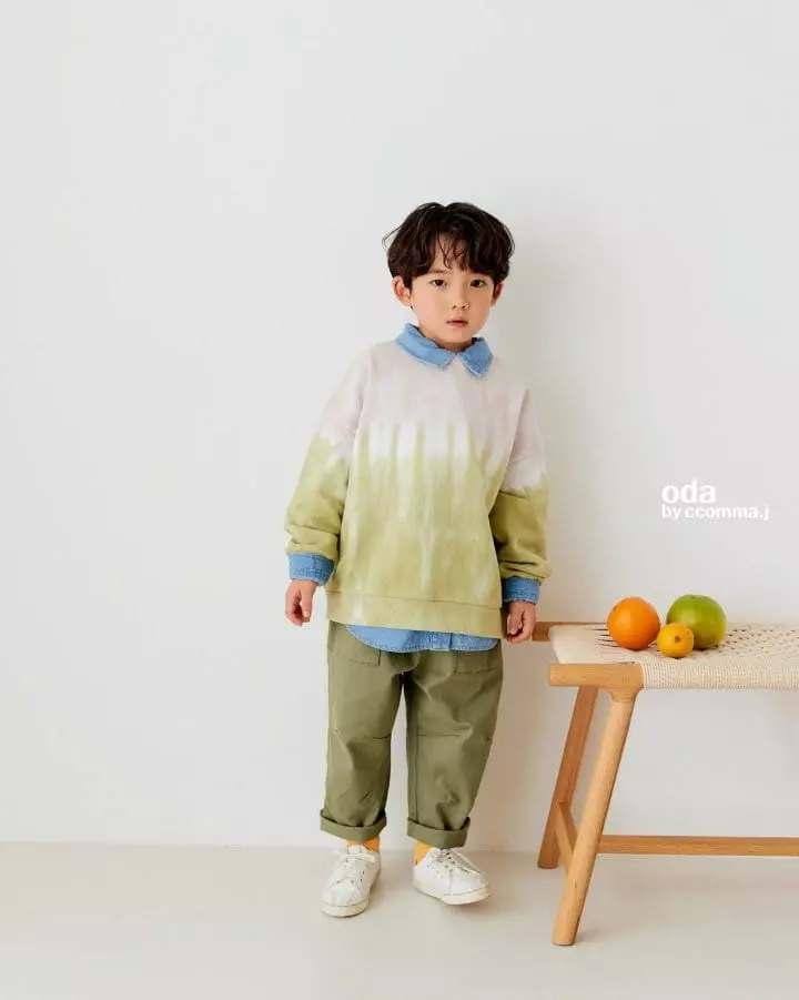 Oda - Korean Children Fashion - #fashionkids - Dyeing Sweatshirt - 6