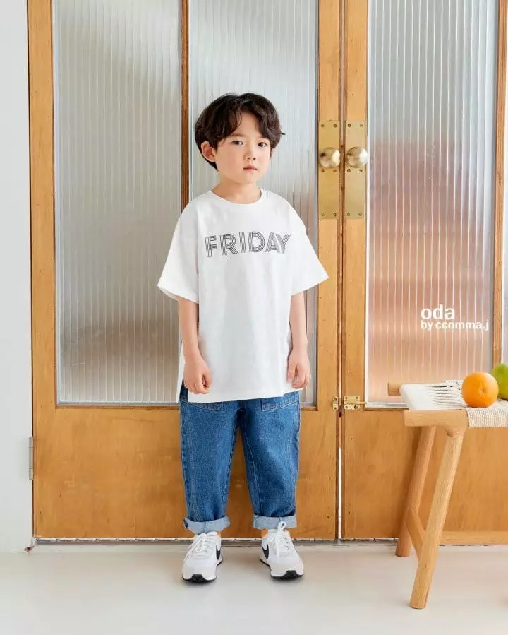 Oda - Korean Children Fashion - #discoveringself - Friday Tee - 4
